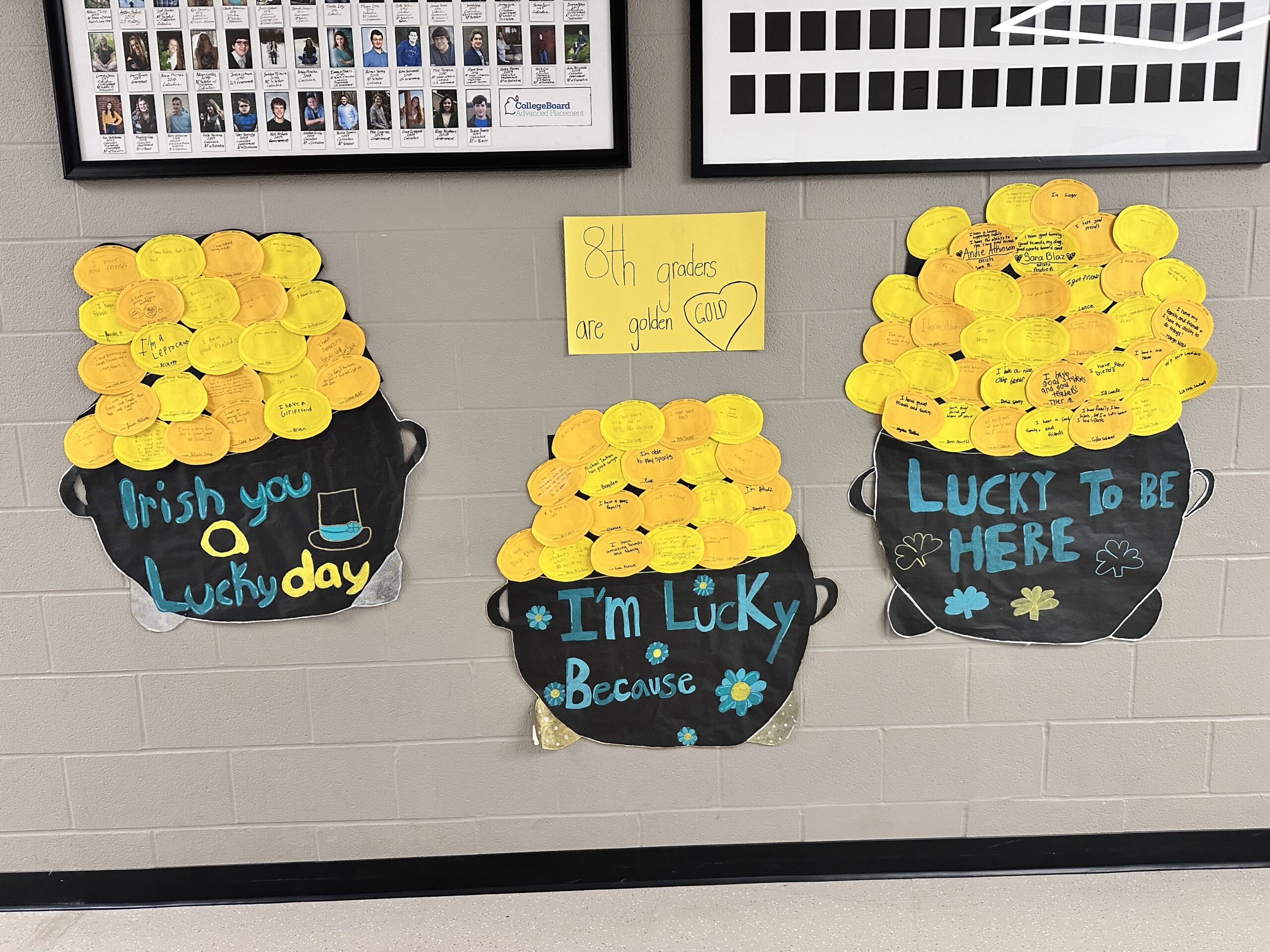 8th Graders Share What Makes Them Lucky 🍀💛