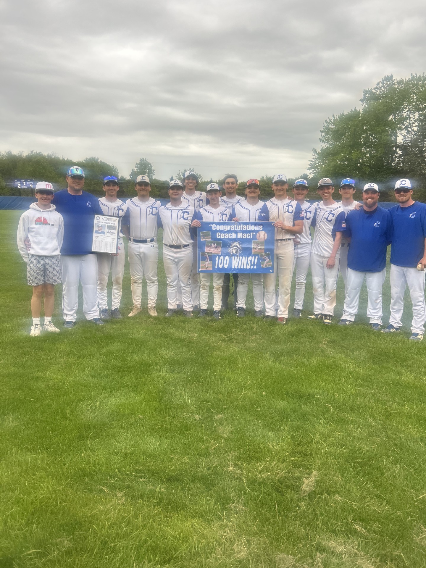 Coach Mac Earns 100th Varsity Win ⚾🎉