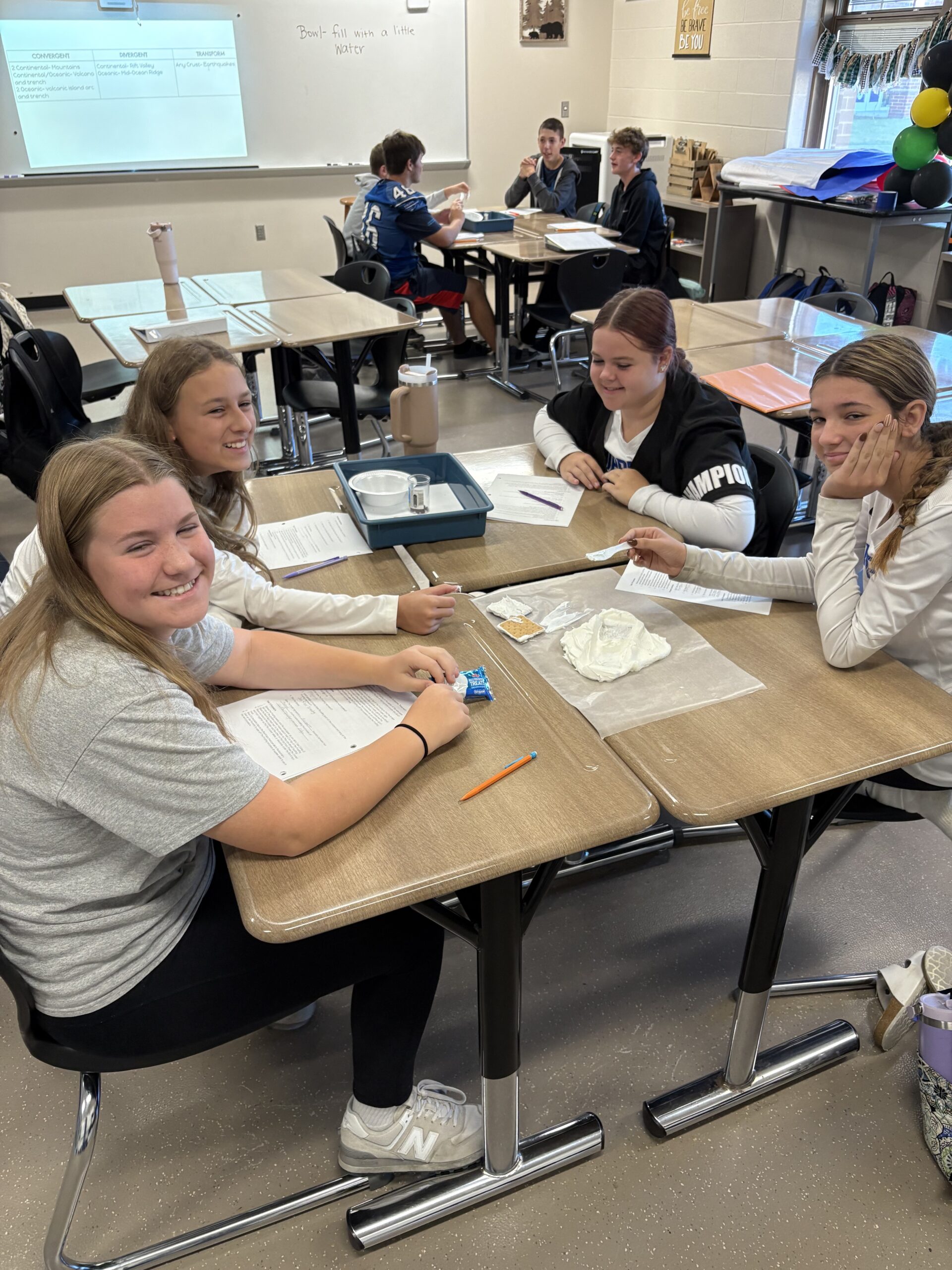 Sweet Science: 8th Graders Explore Plate Boundaries 🍫🌋