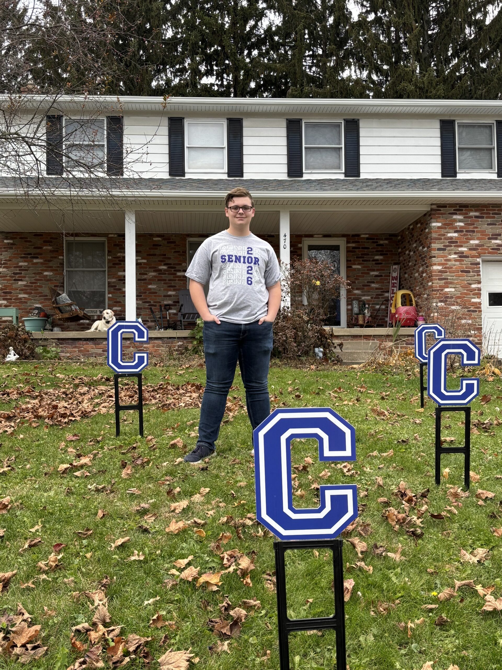 Senior Andrew Yost Named Chief of the Chipps ✨👌