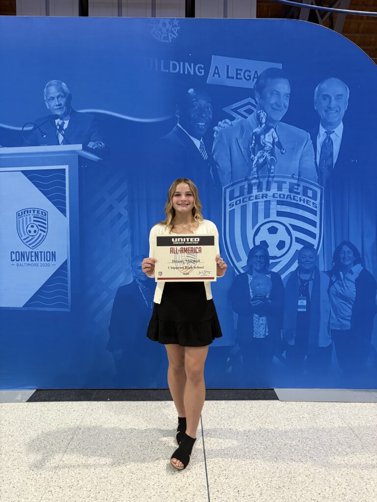 Delaney Marshall Earns All-American Honors 🌟⚽