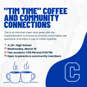 “Tim Time” Coffee and Community Connections ☕🤝