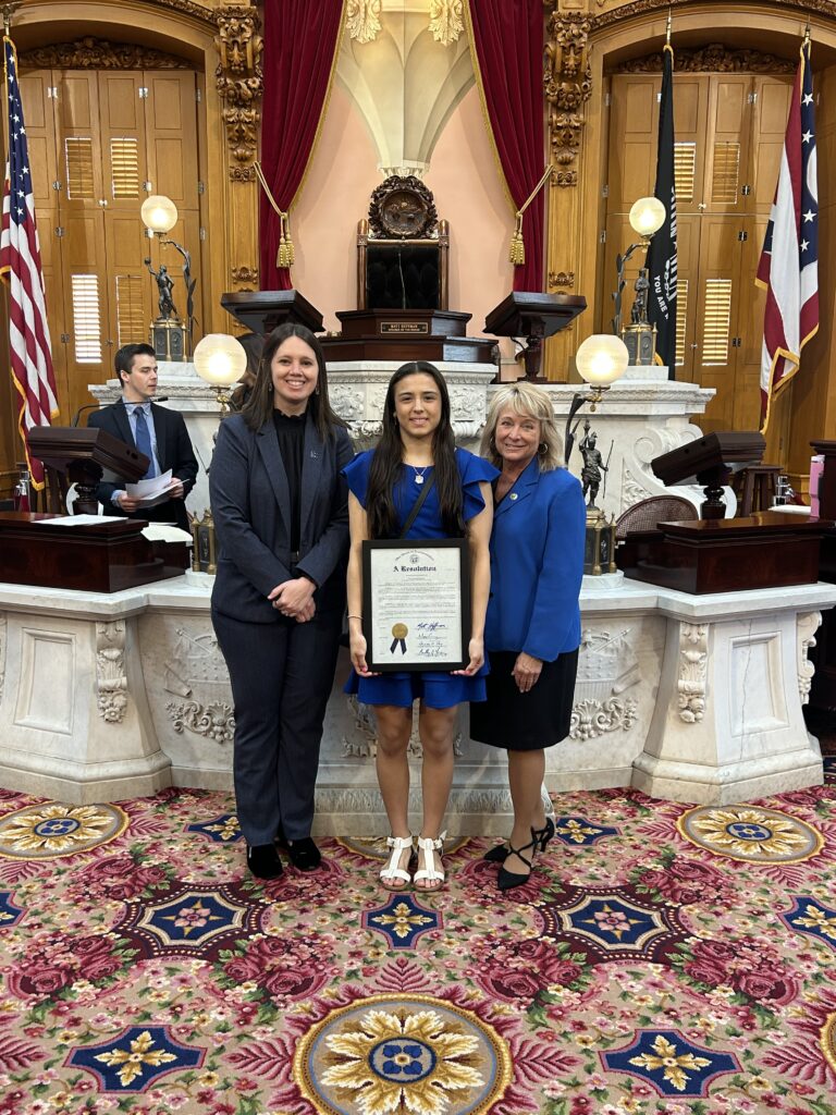 Moroschan Honored at Ohio Statehouse 🤼‍♀️🏛️