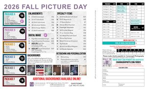 Chippewa Jr./Sr. High School Fall Picture Day Coming Soon 📸