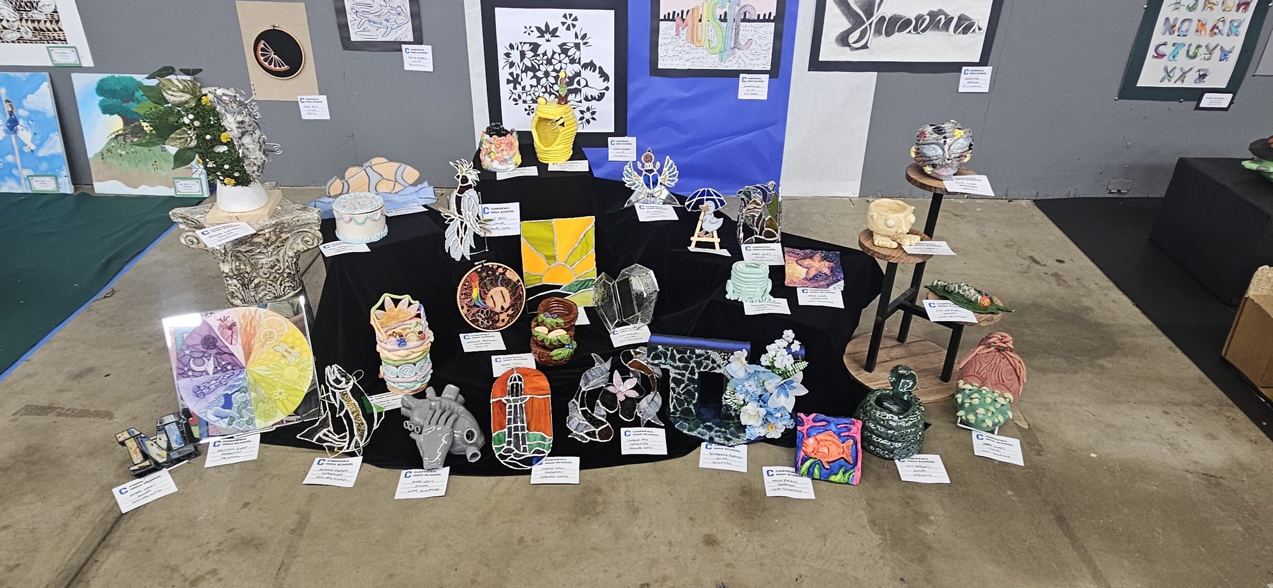 Chippewa Student Artwork Shines at Wayne County Fair 🎨✨