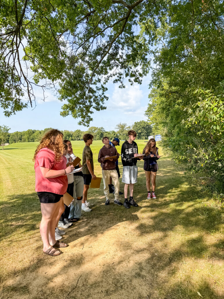 Junior English Classes Explore Nature and Deliberate Living 🌲📖