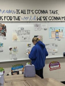 Fahrenheit 451 Gallery Walk Showcases Honors English 10 Creativity 📚🔥